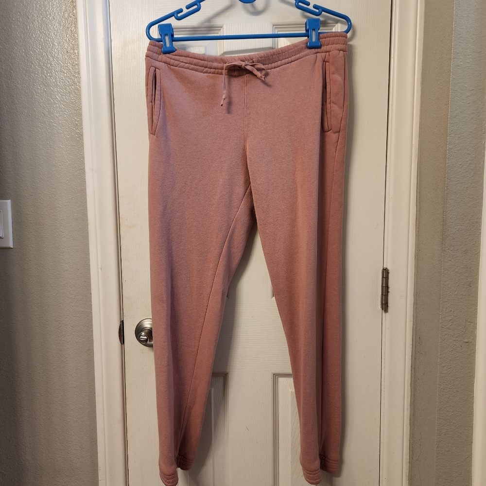 Brandy Melville dusty pink sweatpants